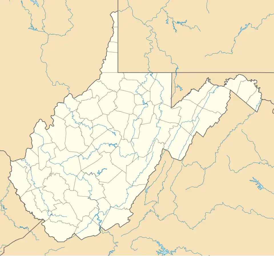 2002 Winter Olympics torch relay is located in West Virginia