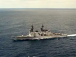 USS Spruance on 29 November 1986