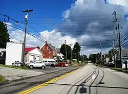 US 19 southbound / US 40 eastbound in Laboratory