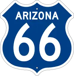 US&nbsp;66 route marker