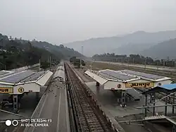 Udhampur railway st. platform