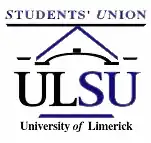 the words 'UL Student Union' in blue