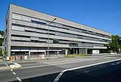 The administrative headquarters of the university