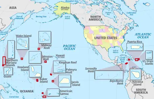 Territories of the United States.