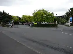 Upper Hutt railway station car park.