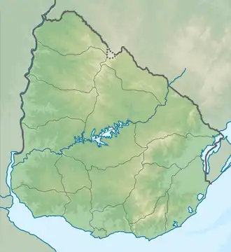 MVD is located in Uruguay