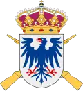 Coat of arms of the Värmland Regiment (I 2/Fo 52) 1977–1994 and the Värmland Brigade (IB 2) 1994–2000.