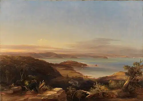 Vaucluse from the Hill, 1841, Conrad Martens
