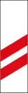 Level crossing countdown marker (100 m)