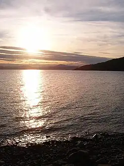View across Inner Sound from Applecross