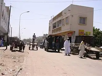 Street scene in Thiaroye (2006)