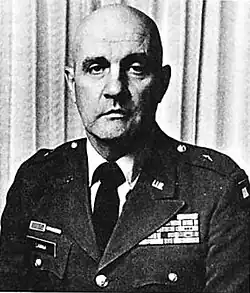 1979 black and white head and shoulders photo of Brigadier General Vincent W. Lanna in dress uniform