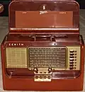Zenith Transoceanic, Brown Leather, Model L600