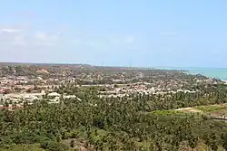 Aerial view of Paripueira