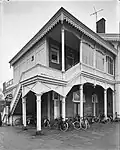 Exterior of the royal waiting room at Baarn railway station