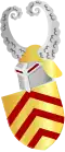 Coat of arms as depicted in the Gelre Armorial