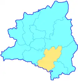 A map of the region.