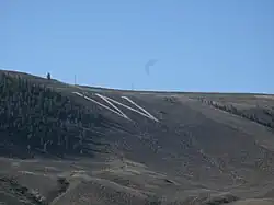 Western Colorado University's W Mountain