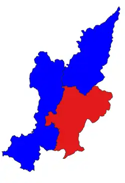 Location in Myitkyina district