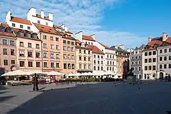 Old Town Market Place in Warsaw, UNESCO World Heritage Site