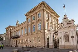 Uruski Palace and the University of Warsaw Gatehouse