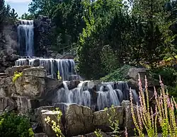 Grugapark, Waterfall