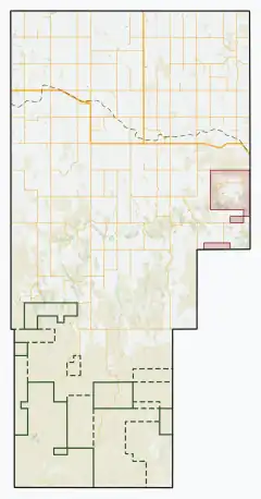 Rural Municipality of Waverley No. 44 is located in Waverley No. 44