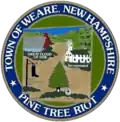 Official seal of Weare, New Hampshire