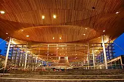 Image of the Senedd building