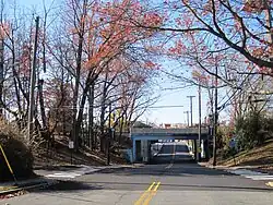 CR 649 (West Clinton Avenue) westbound in Oaklyn