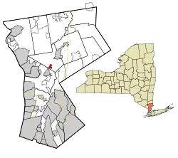 Location of Chappaqua, New York