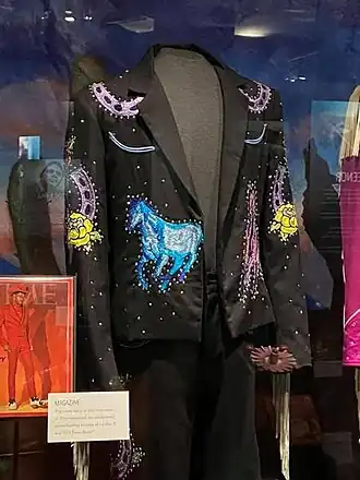 "Old Town Road" chain stitch jacket for Lil Nas X, Country Music Hall of Fame and Museum (2020)