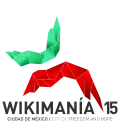 Logo of Wikimania 2015