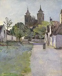 View of a Church Square