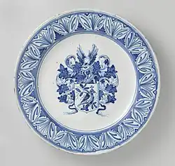 1645–1655 Haarlem armorial plate, Rijksmuseum