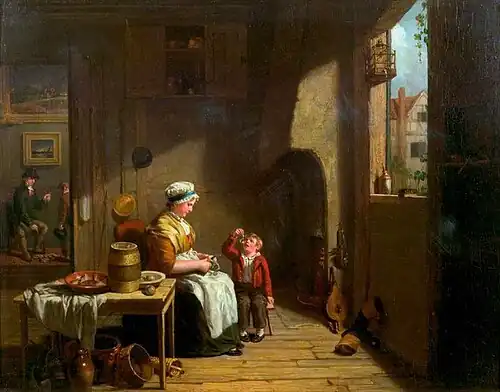 A Country Kitchen by William Collins