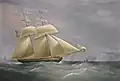 The topsail schooner Amy Stockdale off Dover