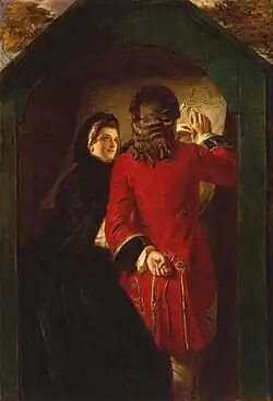 Uncle Toby and the Widow Wadman by William Powell Frith, 1865