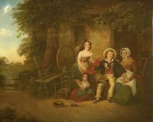 The Sailor Boy's Return from a Prosperous Voyage by William Redmore Bigg