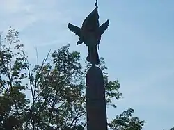 A landmark in Montclair, World War I Memorial in Edgemont Park