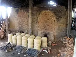 A wood fired pottery kiln in Hội An, Vietnam.