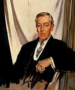 Woodrow Wilson by William Orpen, 1919