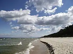 Beach in Krynica Morska