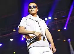 Yan Yan Chan performing in a concert in 2019