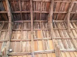 The "exceptionally fine" hammerbeam roof