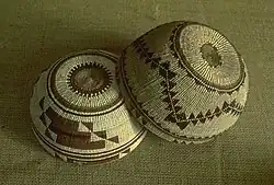Yurok baskets from Redwood National Park area, California