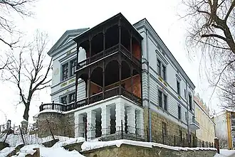 View of the building from the Castle Stairs