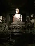 Statues from Zhongshan Grottoes (钟山石窟)