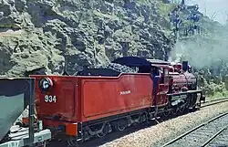 934, Queensland C17 class 4-8-0 locomotive