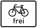 Bicycles permitted